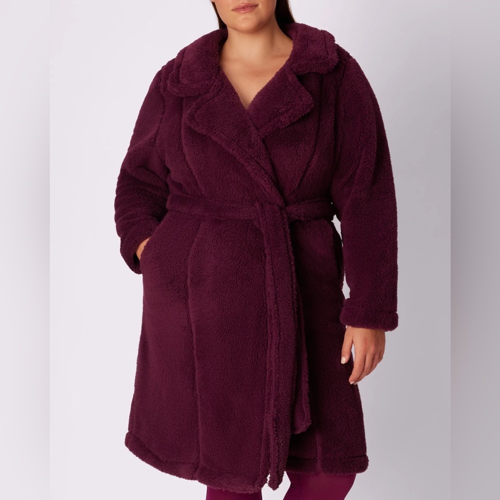 Parade Teddy Bear Cozy Coat Robe NWOT